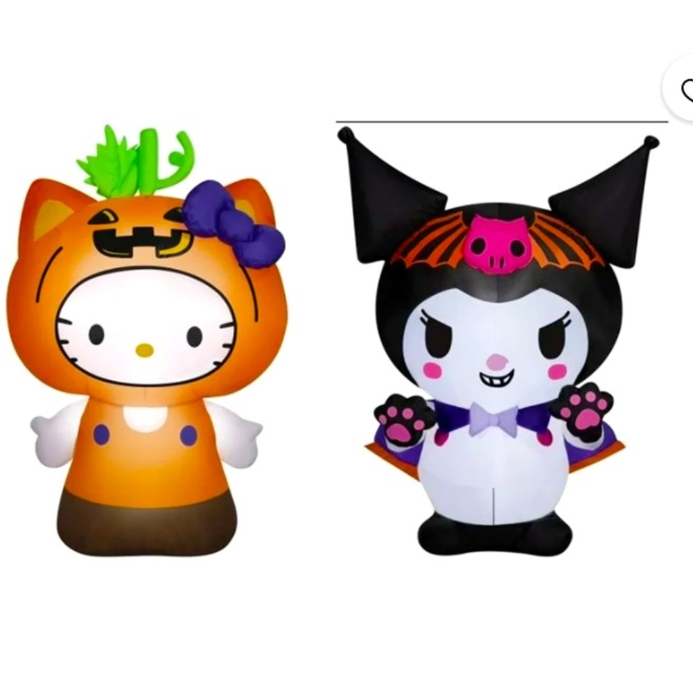Hello Kitty and Kuromi Halloween Inflatables New 2024